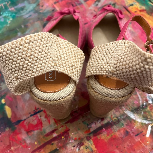 Coach “Megan” Wedges - Hot Pink - Size 9 - Picture 6 of 13